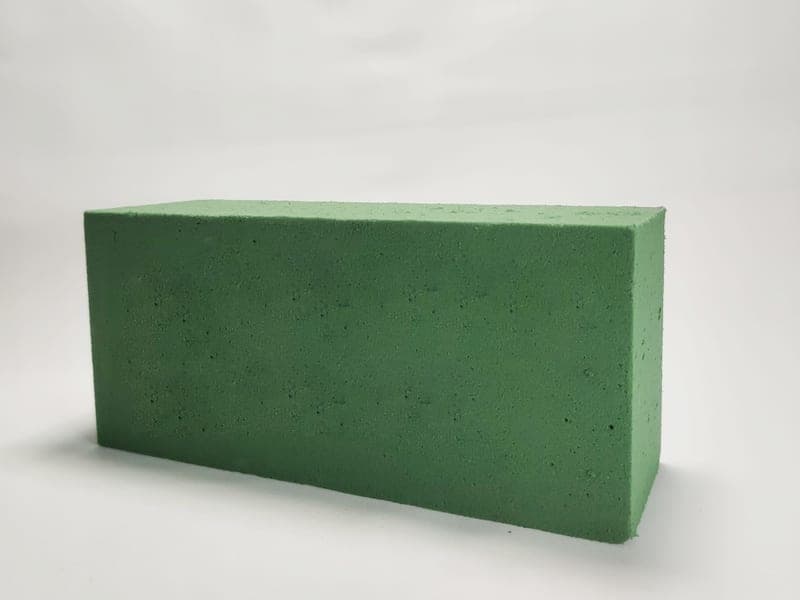 Florae wet floral foam blok hijau besar untuk rangkaian bunga segar